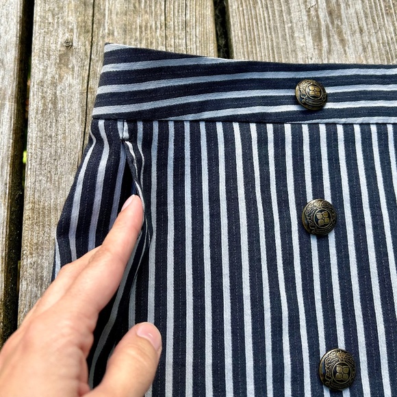 BCBGMaxAzria ⎮ Sailor-themed mini skirt - Picture 4 of 8